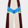 Color Block Tracksuit Loose Pant
