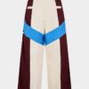 Color Block Tracksuit Loose Pant