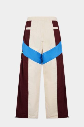 Color Block Tracksuit Loose Pant