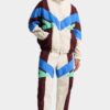 Color Block Tracksuit Loose Pant