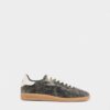 Cracked Leather Dsquared2 Rebels Sneakers