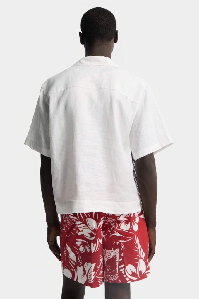 Crinckled Bowling Shirt