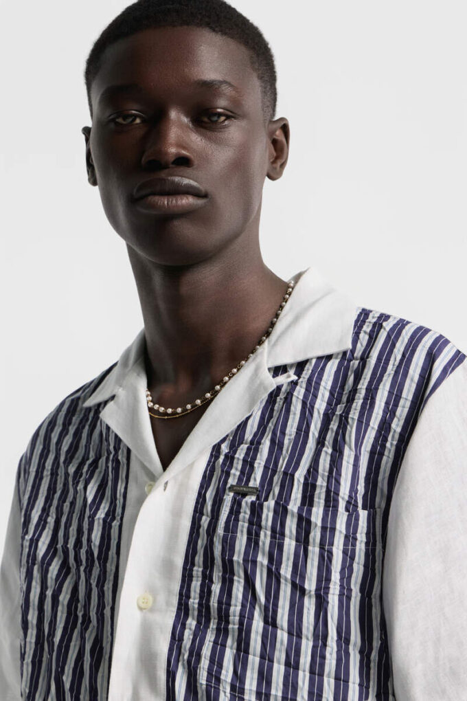 Crinckled Bowling Shirt