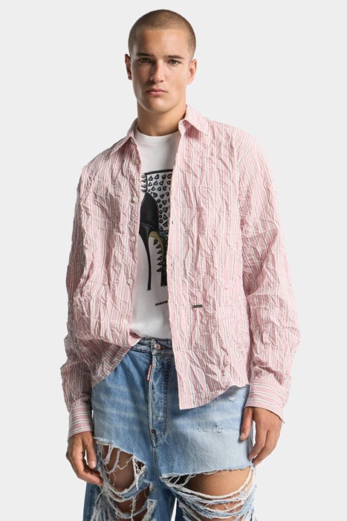 Crinckled Oversized Shirt