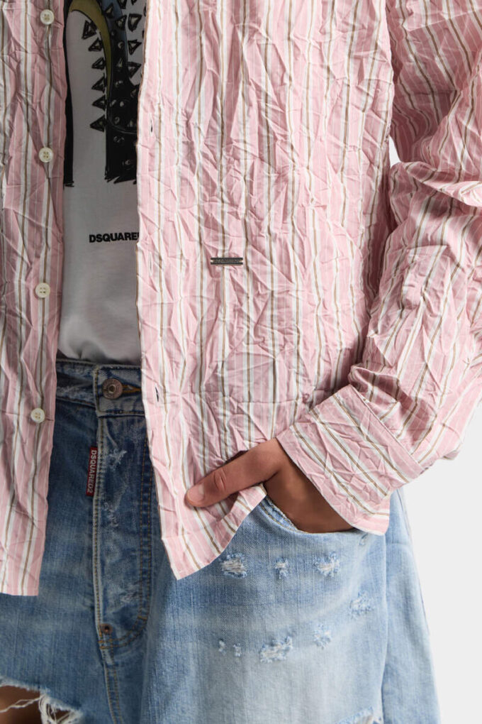 Crinckled Oversized Shirt