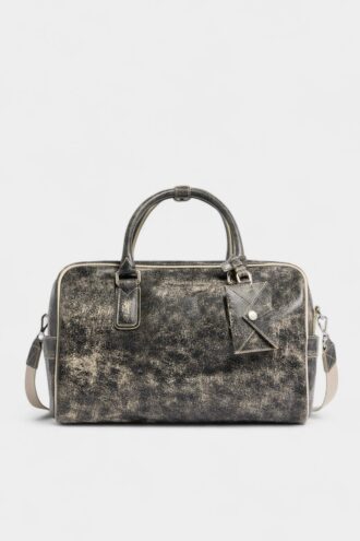 D2 Craked Leather Duffle