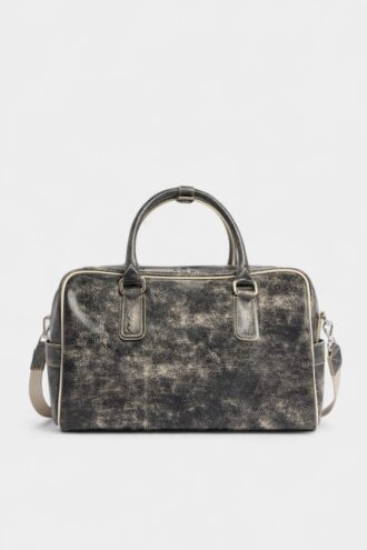 D2 Craked Leather Duffle