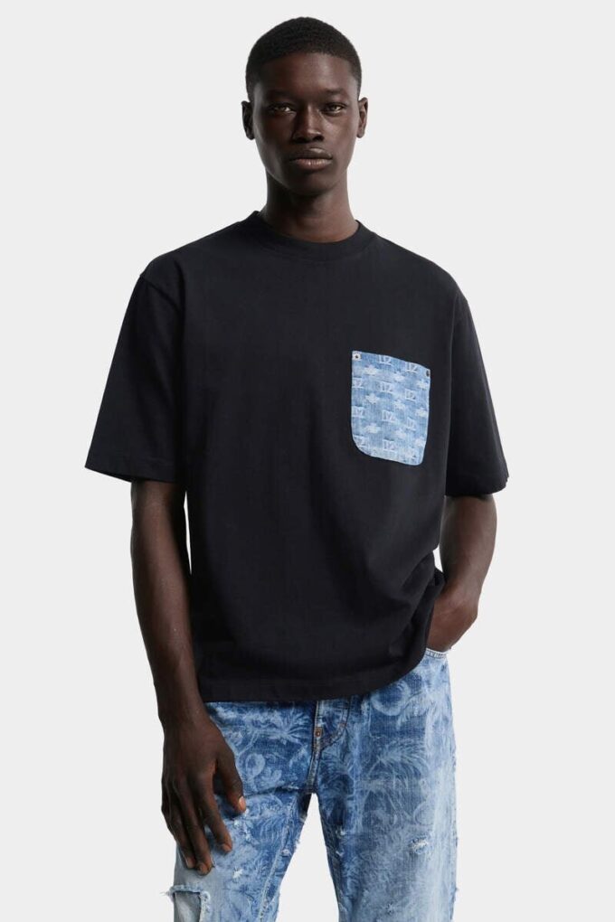 D2 Monogram Loose Fit T-Shirt