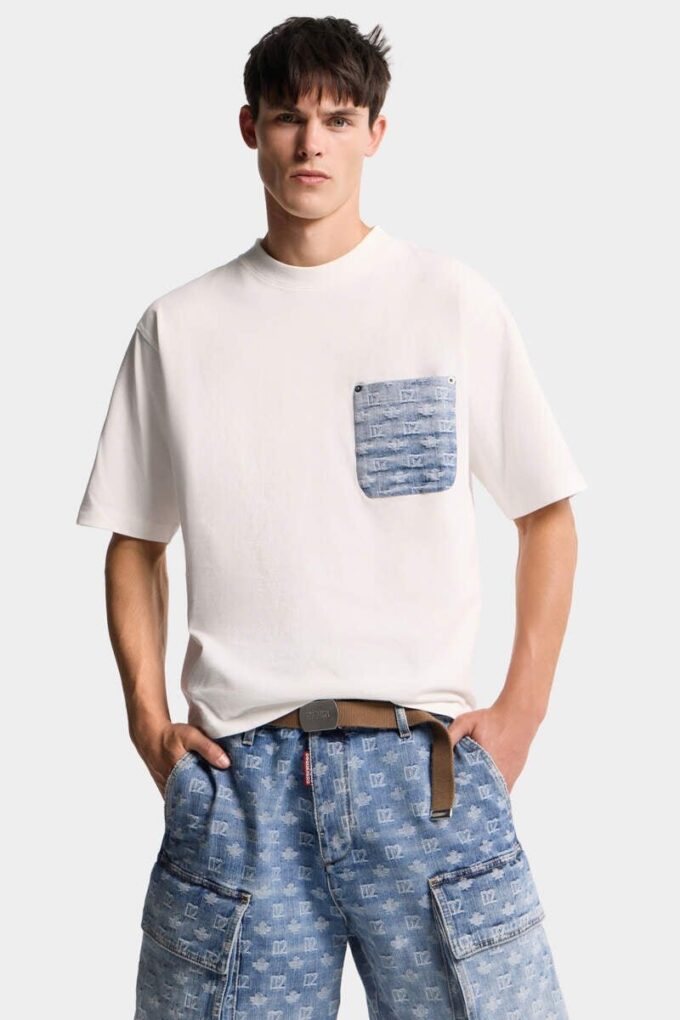 D2 Monogram Loose Fit T-Shirt