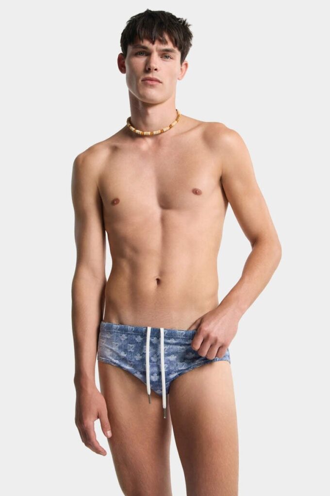 D2 Monogram Swim Brief