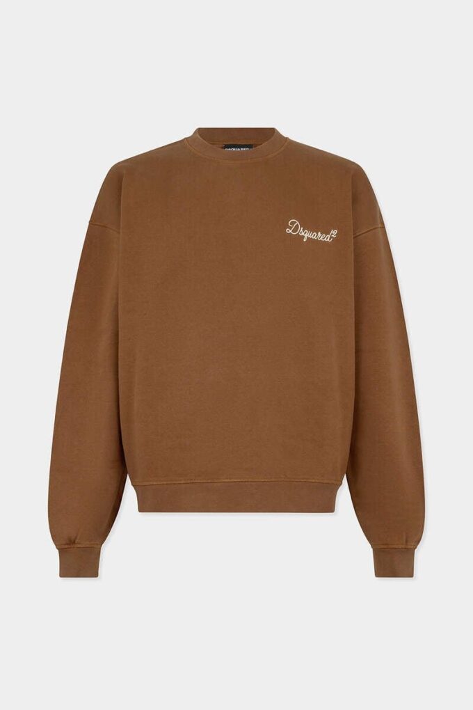 D2 Signature Relax Fit Crewneck