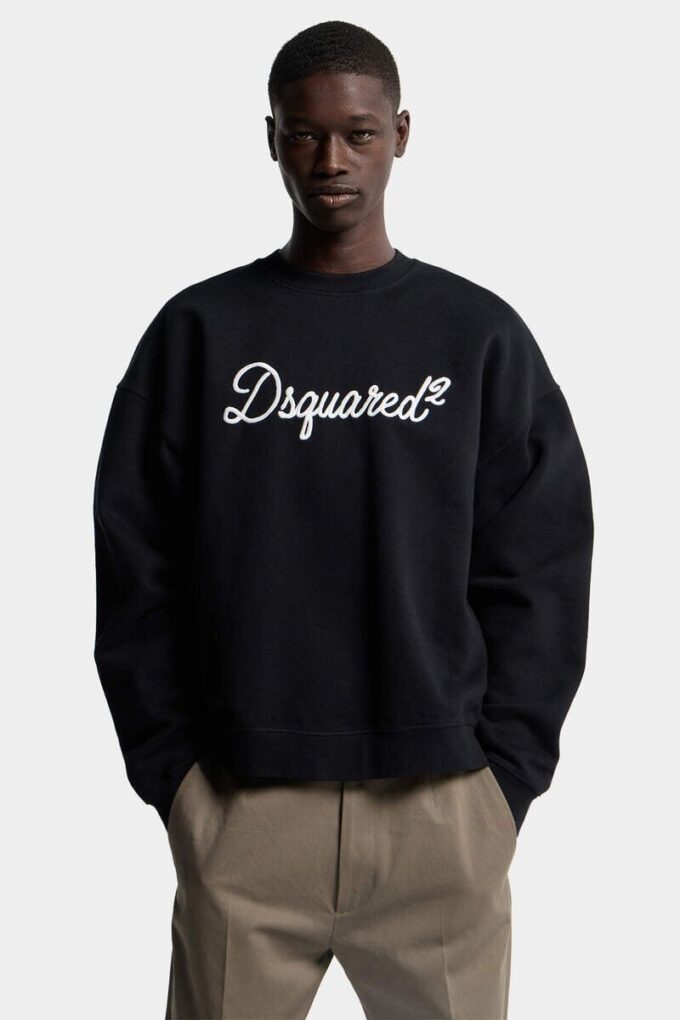 D2 Signature Relax Fit Crewneck