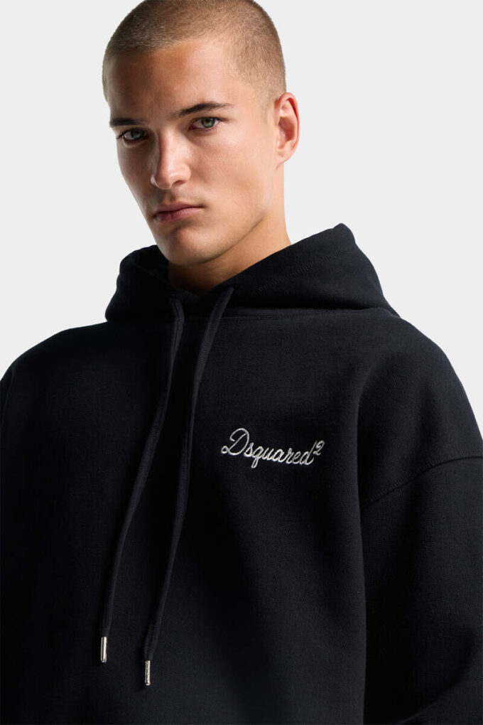 D2 Signature Relax Fit Hoodie