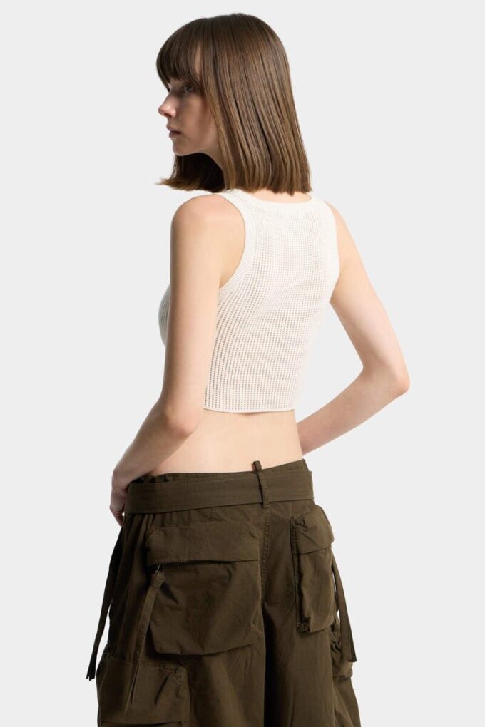 D2 Upside Down Knit Top