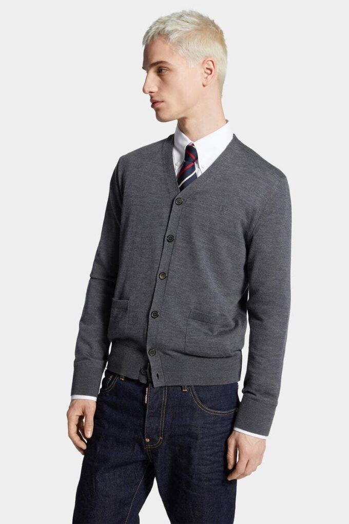 D2 Wool Cardigan