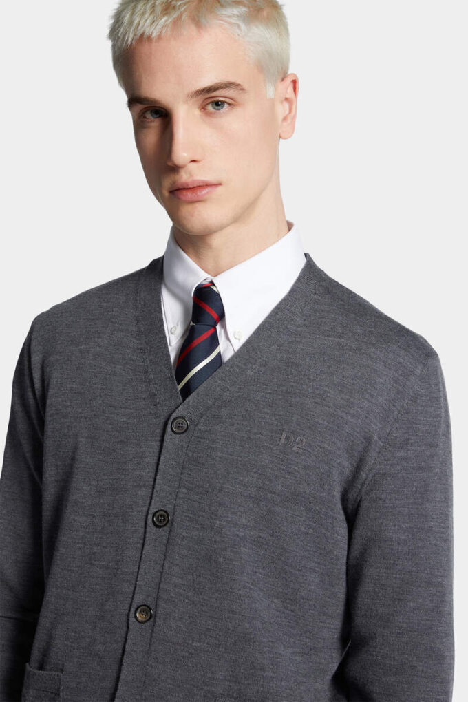 D2 Wool Cardigan