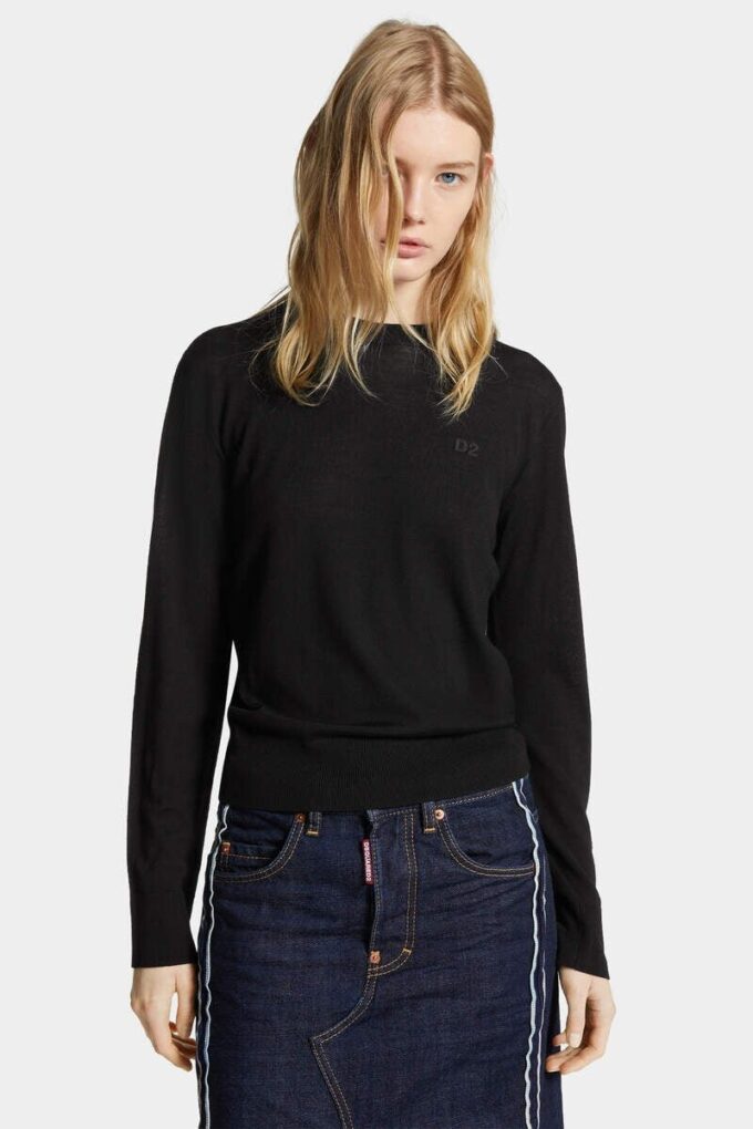 D2 Wool Crewneck Pullover