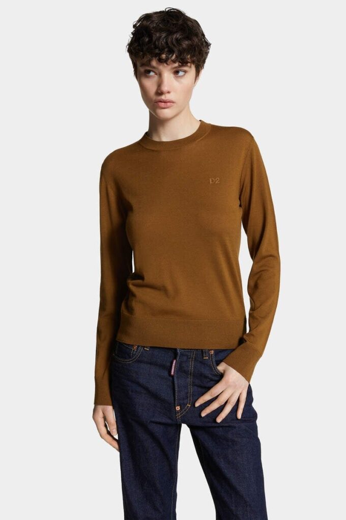 D2 Wool Crewneck Pullover