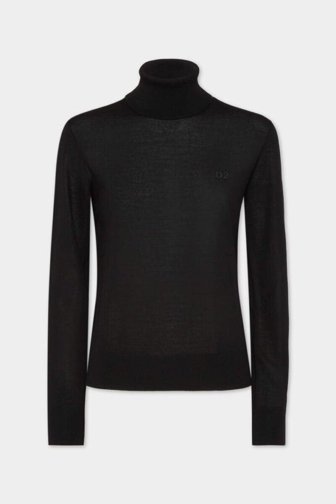 D2 Wool Turtleneck Pullover