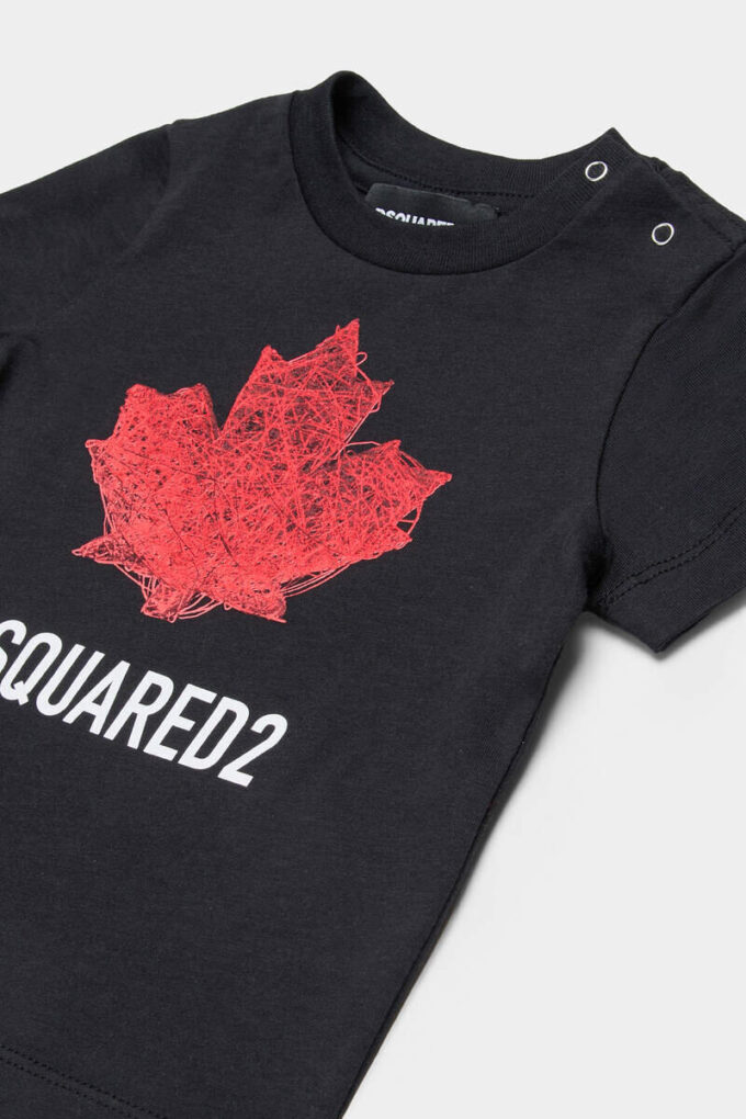 D2Kids Newborn Maple Leaf T-Shirt