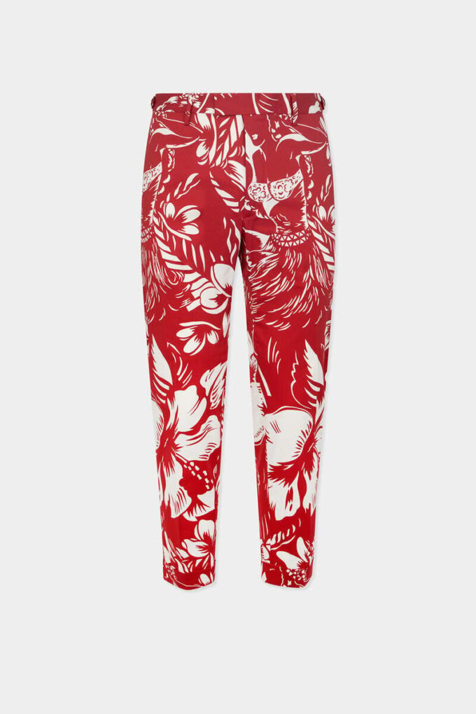 Dancing Flowers Cotton Pant