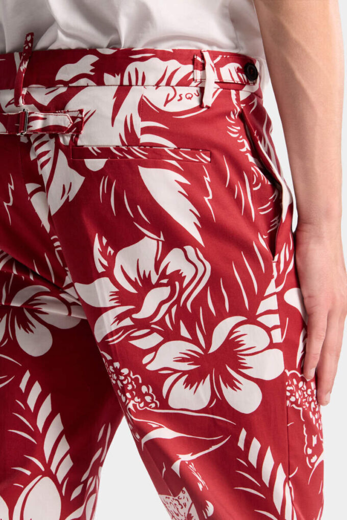 Dancing Flowers Cotton Pant