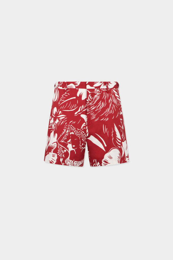 Dancing Flowers Dan Shorts