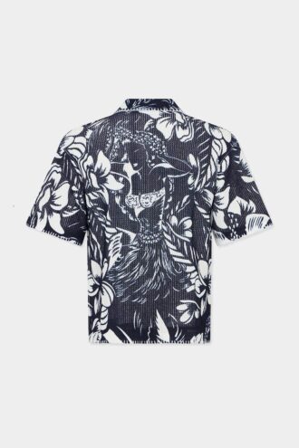 Dancing Flowers Short Sleeves Polo