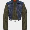 Dark Aviator Hybrid Jean Jacket