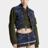 Dark Aviator Hybrid Jean Jacket