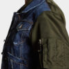 Dark Aviator Hybrid Jean Jacket