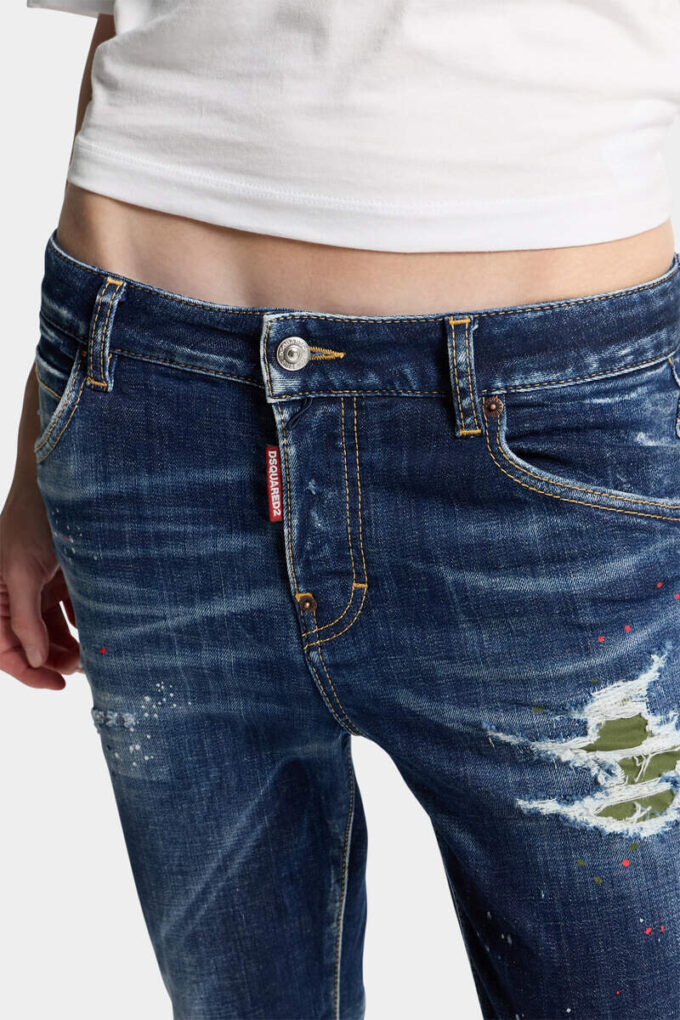 Dark Busted Rebel Teddy Jeans