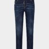 Dark Clean Wash Cool Girl Jeans