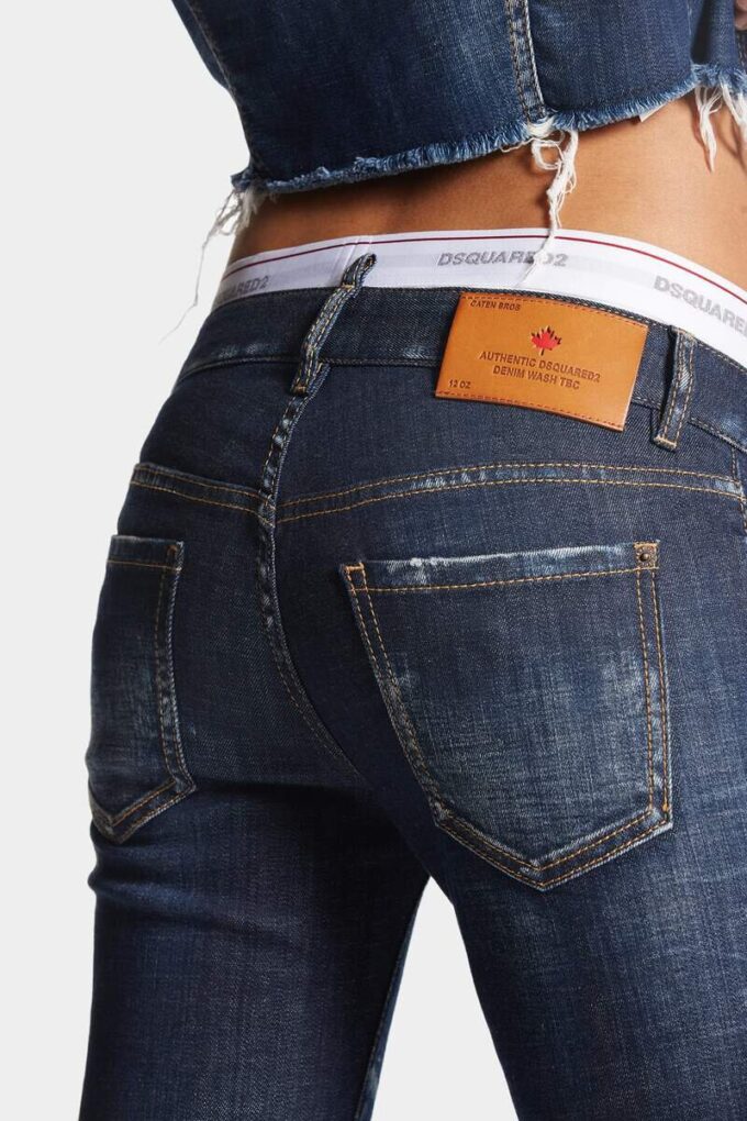 Dark Clean Wash Jennifer Jeans