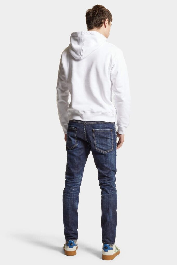 Dark Clean Wash Skater Jeans