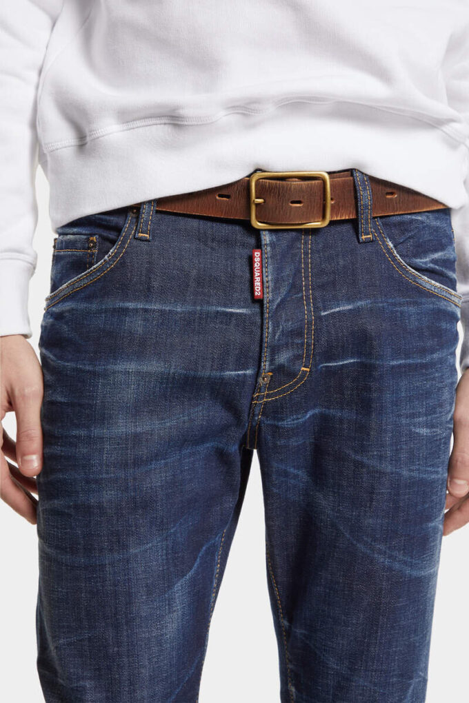 Dark Clean Wash Skater Jeans