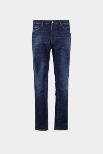 Dark Clean Wash Teddy Jeans
