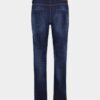 Dark Clean Wash Teddy Jeans