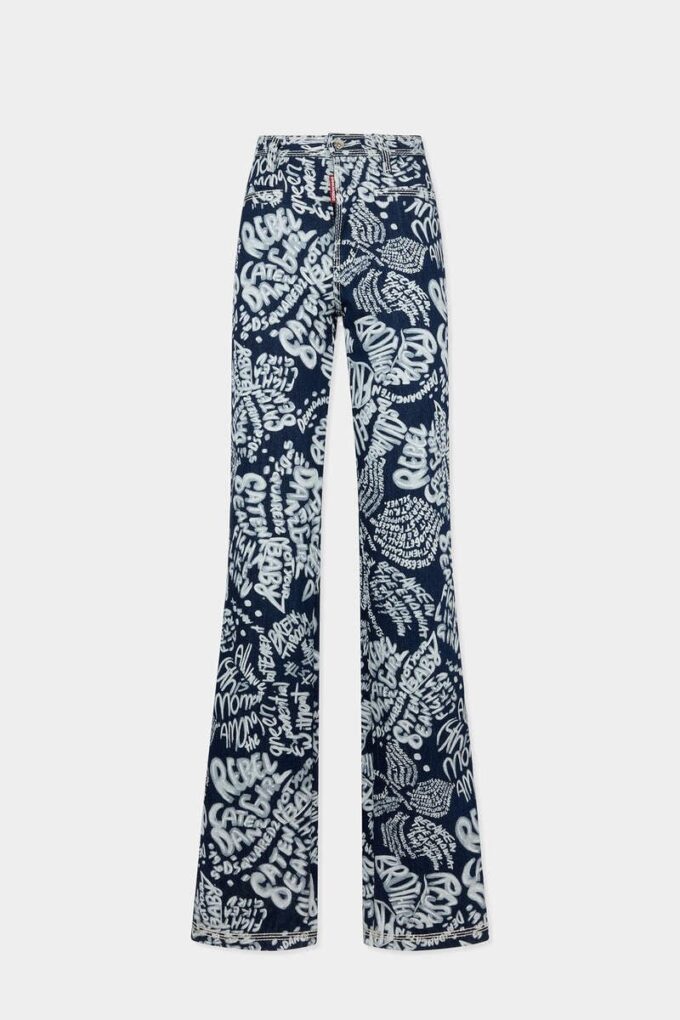 Dark Flower Wash Dalma Jeans