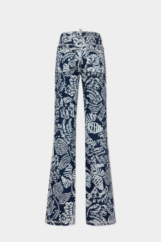 Dark Flower Wash Dalma Jeans