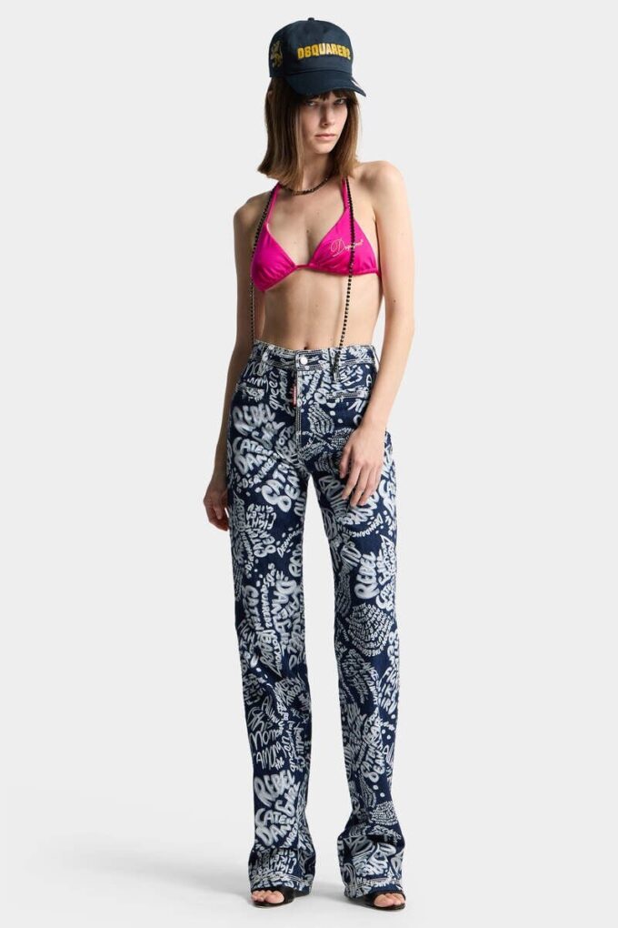 Dark Flower Wash Dalma Jeans