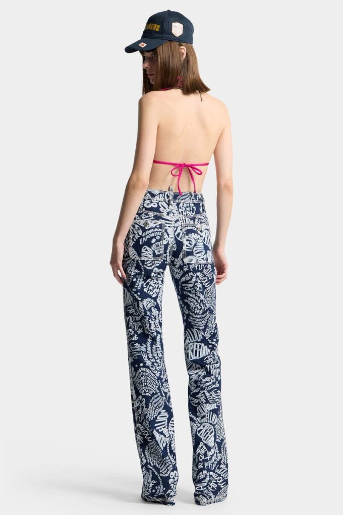 Dark Flower Wash Dalma Jeans