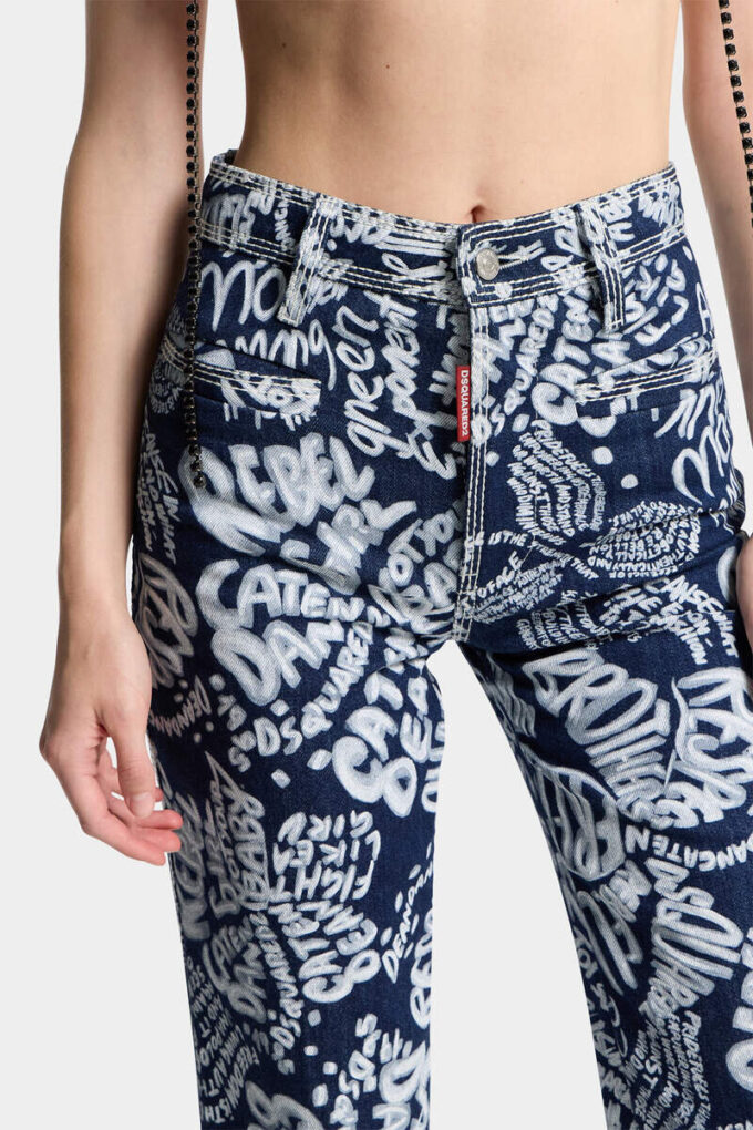 Dark Flower Wash Dalma Jeans