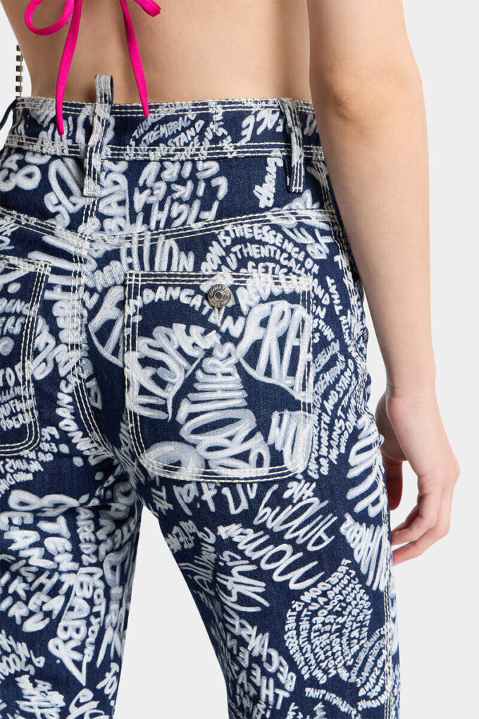 Dark Flower Wash Dalma Jeans