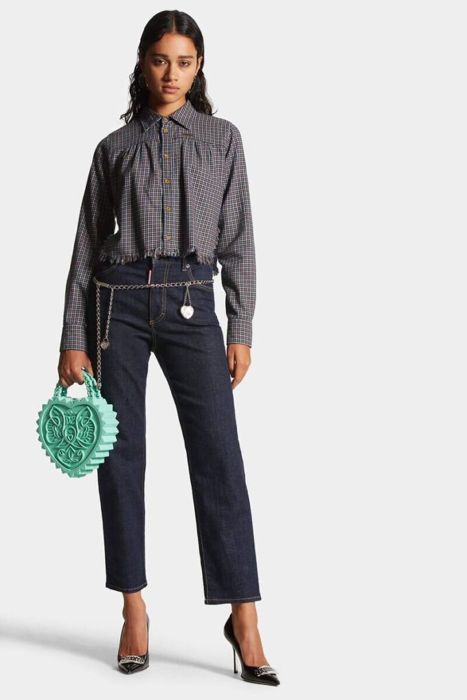 Dark Rinse Wash Boston Jeans