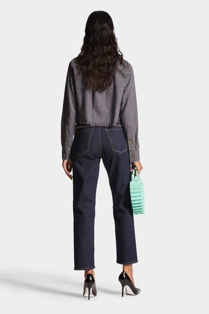 Dark Rinse Wash Boston Jeans