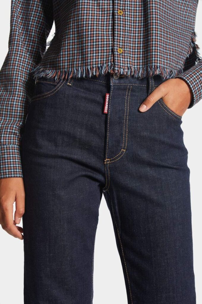 Dark Rinse Wash Boston Jeans