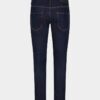 Dark Rinse Wash Skater Jeans