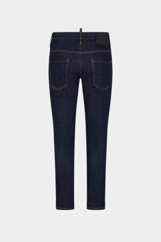 Dark Rinse Wash Skater Jeans