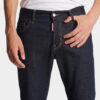 Dark Rinse Wash Skater Jeans